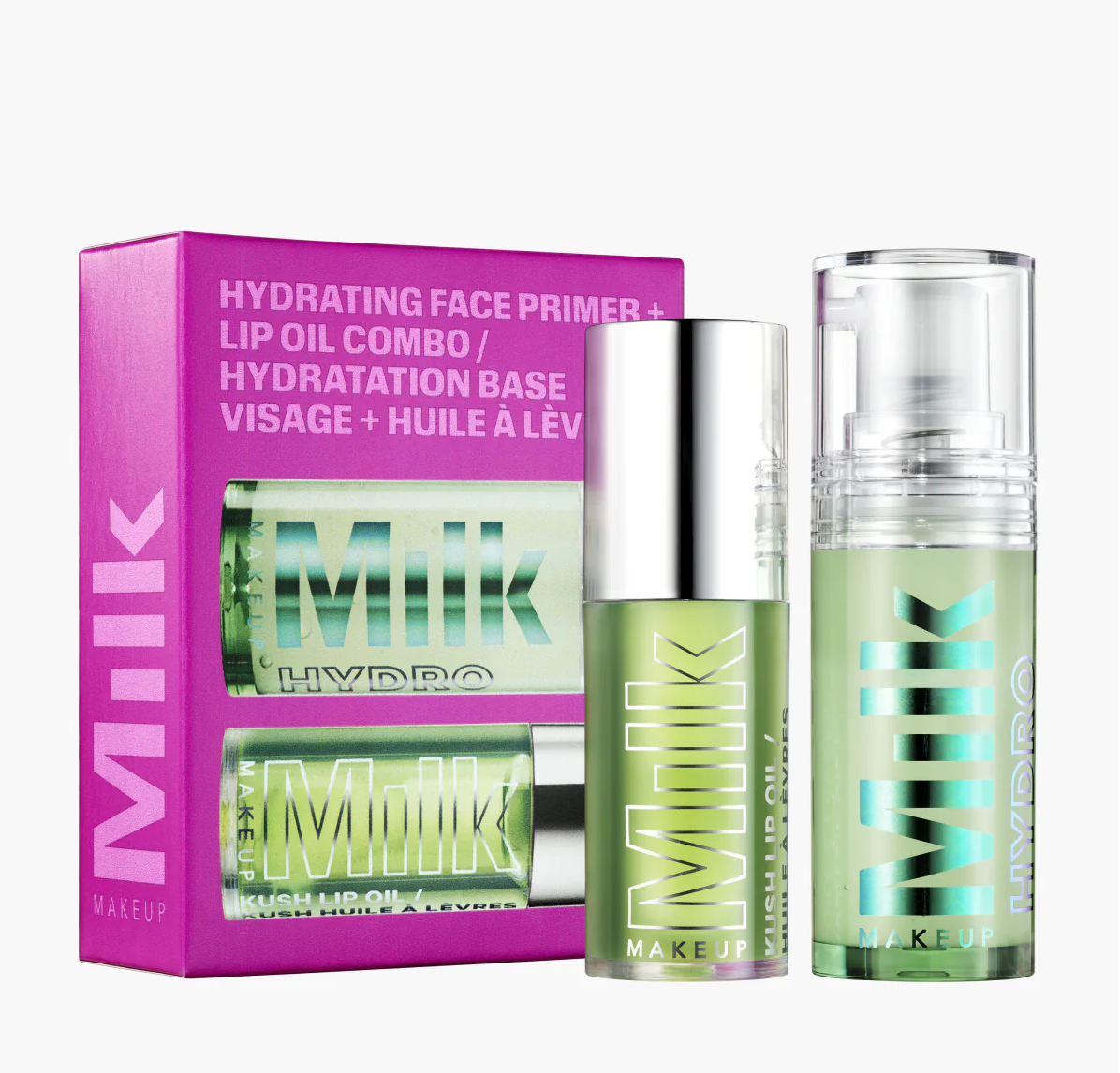 Milk- Hydration Face Primer + Lip Oil Combo