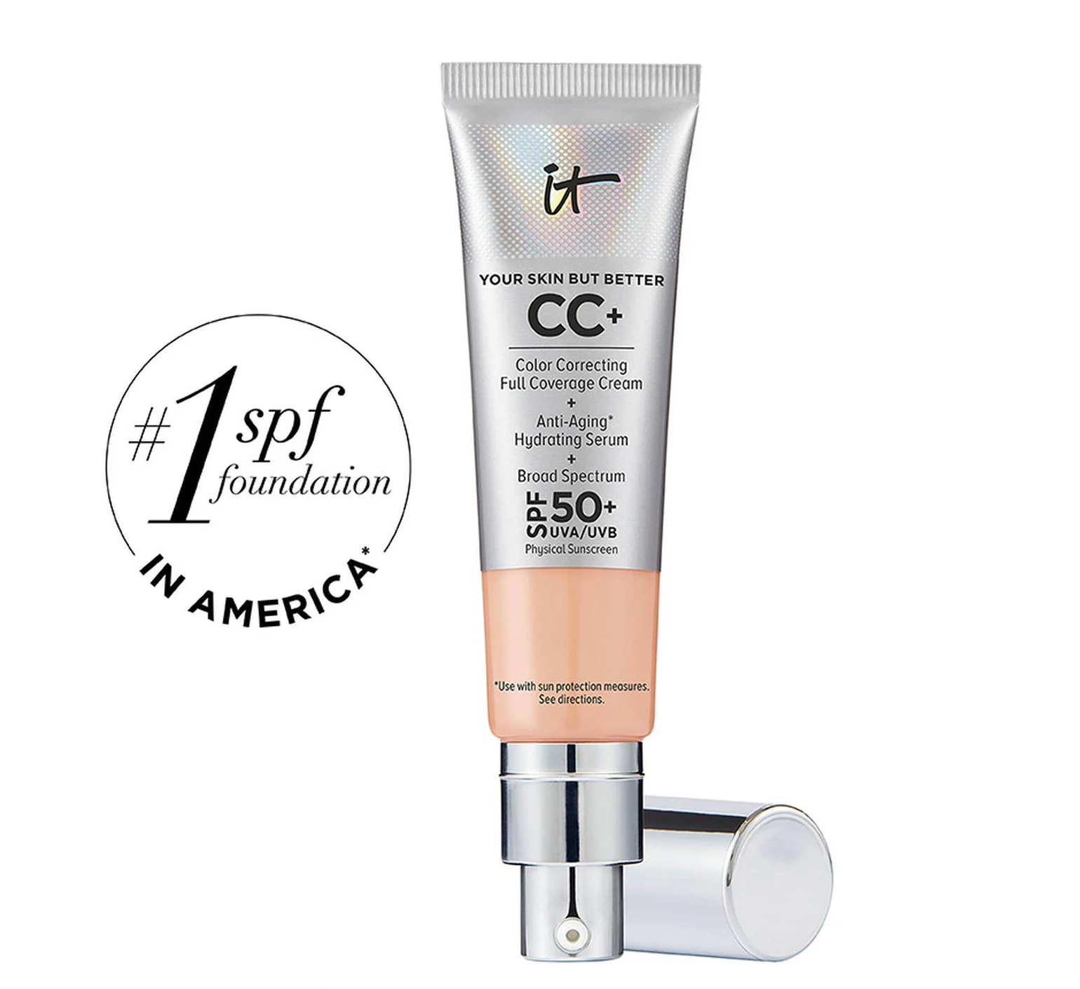 it - CC+ Cream Full-Coverage Foundation with SPF 50+