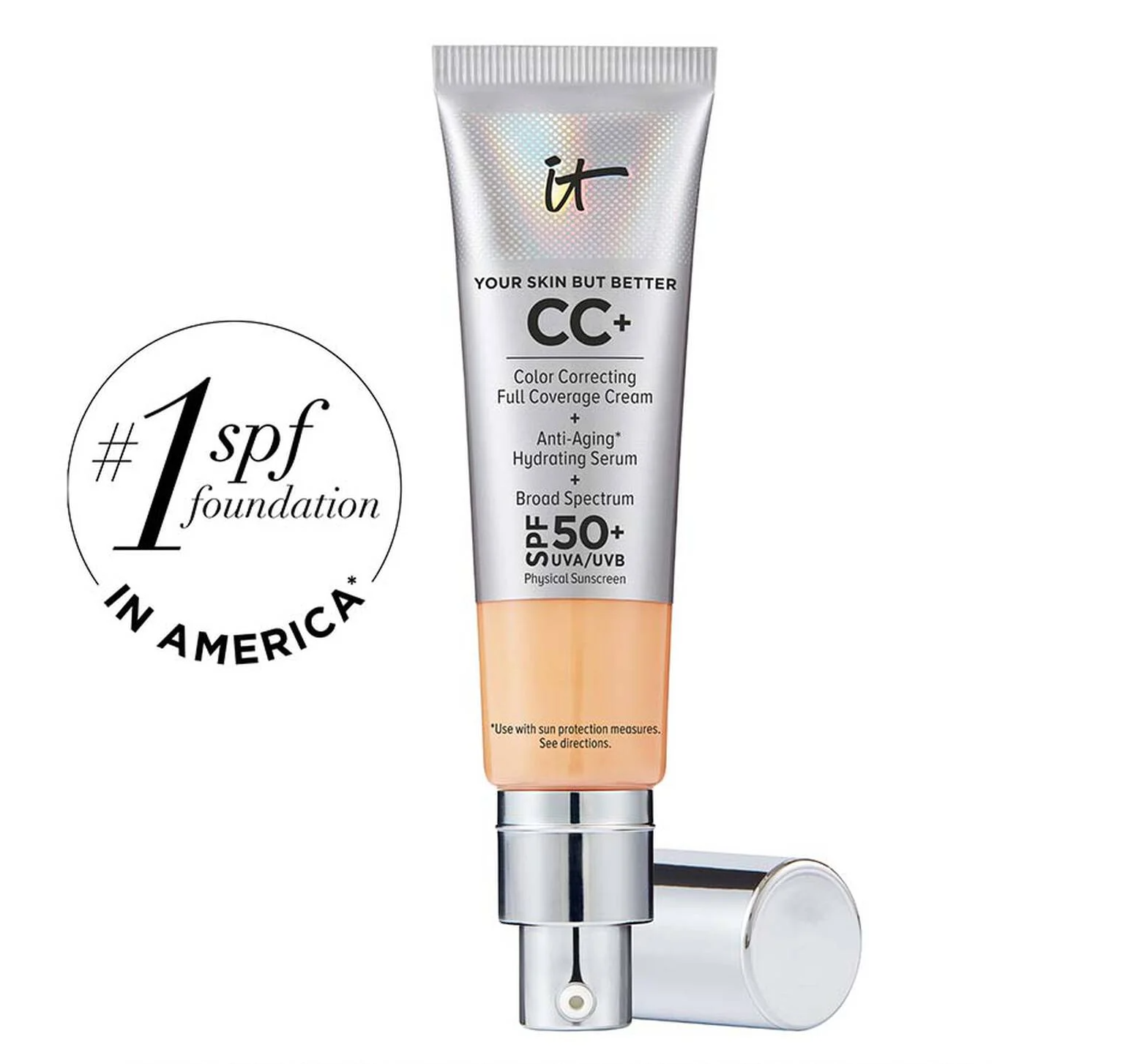 it - CC+ Cream Full-Coverage Foundation with SPF 50+