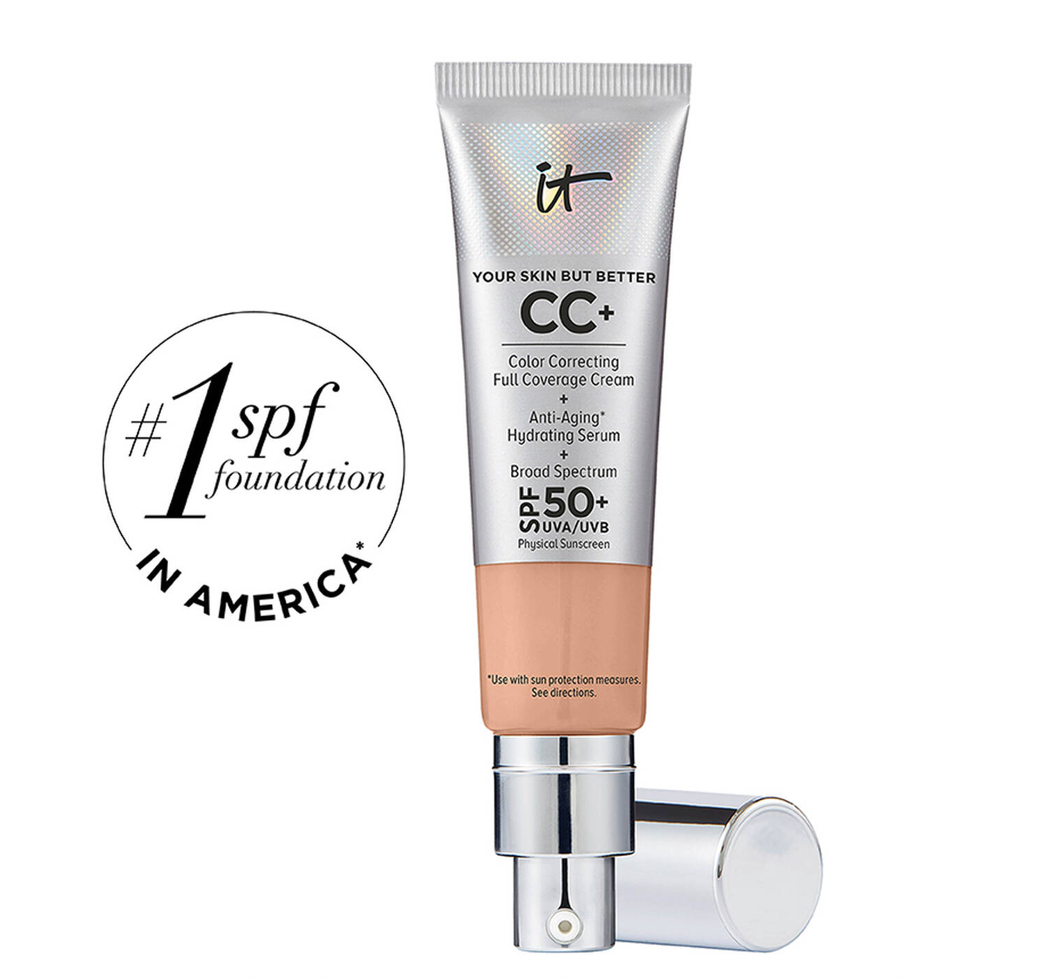 it - CC+ Cream Full-Coverage Foundation with SPF 50+