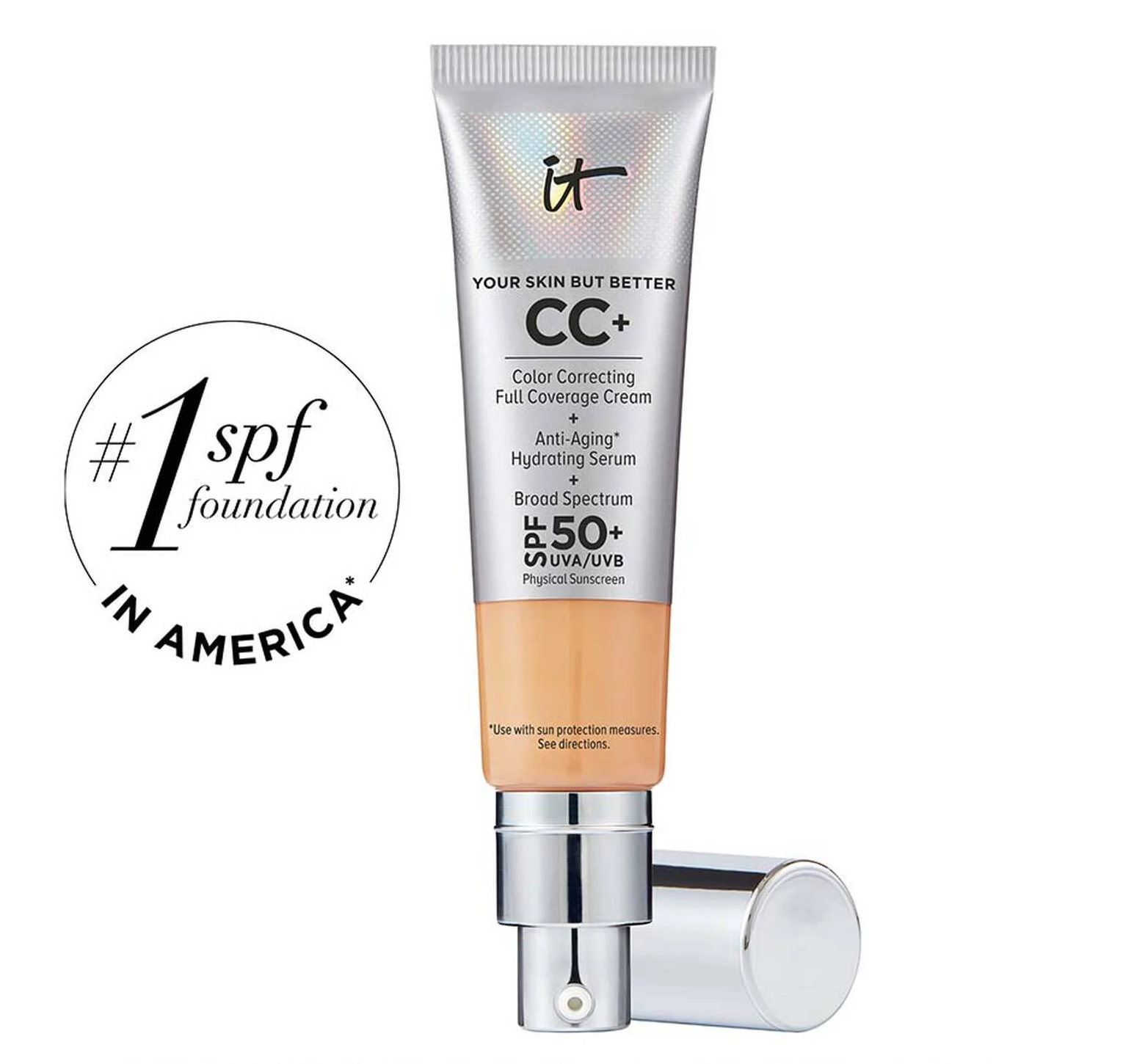 it - CC+ Cream Full-Coverage Foundation with SPF 50+