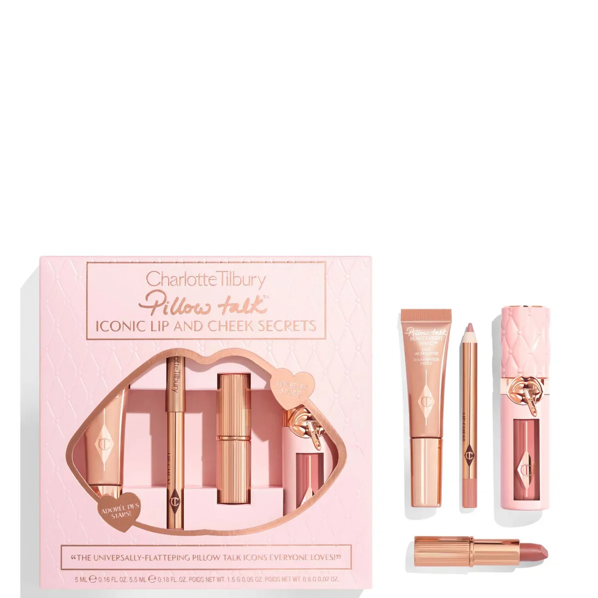 Charlotte Tilbury - Pillow Talk Iconic Lip & Cheek Secrets