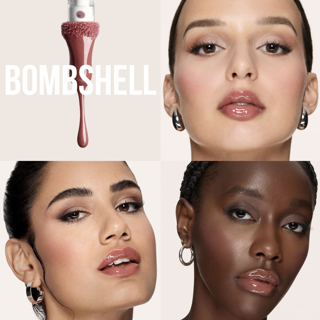 Huda Beauty - Faux Filler Lip Gloss-Bombshell