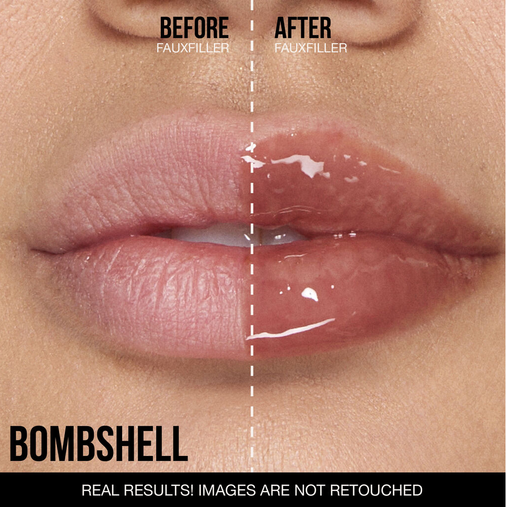 Huda Beauty - Faux Filler Lip Gloss-Bombshell